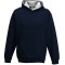 New French Navy/Heather Grey