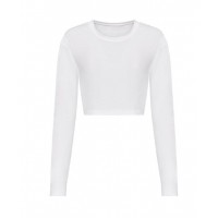 Awdis Just T'S - Women's long sleeve cropped T - JT016