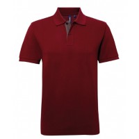 Asquith & Fox - Men's classic fit contrast polo - AQ012