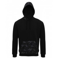 Asquith & Fox - Men's camo trimmed hoodie - AQ047