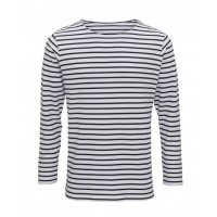 Asquith & Fox - Men's Marinière coastal long sleeve tee - AQ070