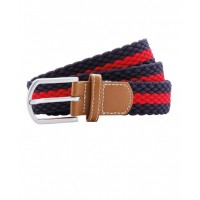 Asquith & Fox - Two-colour stripe braid stretch belt - AQ901