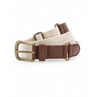 Asquith & Fox - Faux leather and canvas belt - AQ902