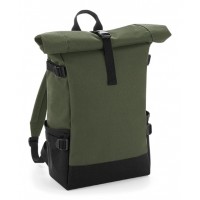 Bagbase - Block roll-top backpack - BG858