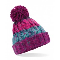 Beechfield - Infant/junior corkscrew pom pom beanie - B486A