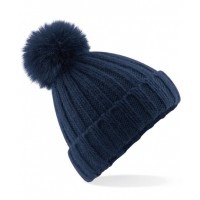 Beechfield - Verbier fur pop pom chunky beanie - BC413