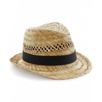 Beechfield - Straw summer trilby - BC730