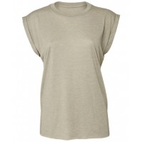 Bella Canvas - Women's flowy muscle tee with rolled cuff - BE128