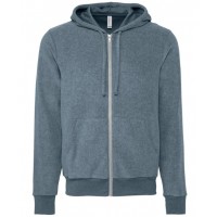 Bella Canvas - Unisex sueded fleece full-zip hoodie - BE131