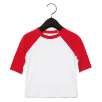 Bella Canvas - Toddler ¾ sleeve baseball tee - BE217