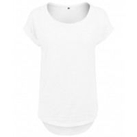 Build Your Brand - Women's long slub tee - BY036