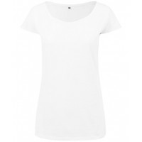 Build Your Brand - Women's wide neck tee - BY039