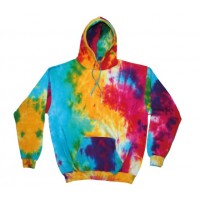 Colortone - Rainbow tie-dye hoodie - TD31M