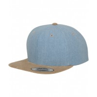 Flexfit By Yupoong - Chambray-suede snapback (6089CH) - YP009