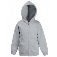 Fruit Of The Loom - Kids classic hooded sweatshirt jacket - SS225