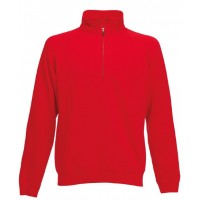 Fruit Of The Loom - Classic 80/20 zip neck sweatshirt - SS230