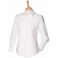 Henbury - Women's classic long sleeve Oxford shirt - HB511