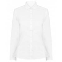 Henbury - Women's modern long sleeve Oxford shirt - HB513