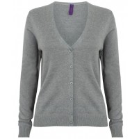 Henbury - Women's v-neck cardigan - HB726