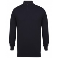 Henbury - ¼ zip jumper - HB729