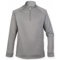 Henbury - ¼ zip top with wicking finish - HB862