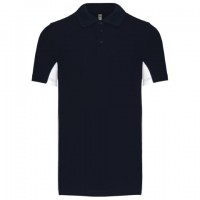 Kariban - Flags short sleeve bi-colour polo shirt - KB232