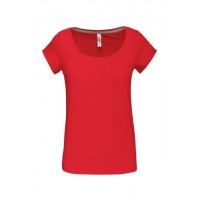 Kariban - Ladies’ boat neck short-sleeved T-shirt - KB384