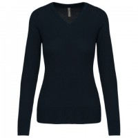 Kariban - Ladies' V-neck jumper - KB966