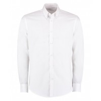 Kustom Kit - Slim fit non-iron Oxford twill shirt long-sleeved (slim fit) - KK139