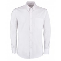 Kustom Kit - Slim fit workwear Oxford shirt long-sleeved (slim fit) - KK184