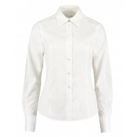 Kustom Kit - Women's corporate Oxford blouse long-sleeved (tailored fit) - KK702