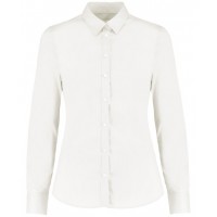 Kustom Kit - Women's stretch Oxford shirt long-sleeved (tailored fit) - KK782