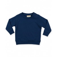 Larkwood - Crew neck sweatshirt with shoulder poppers - LW06T