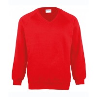 Maddins - Kids Coloursure™ v-neck sweatshirt - MD02B