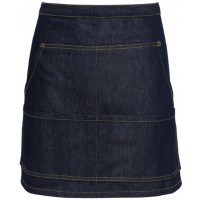 Premier - Jeans stitch denim waist apron - PR125