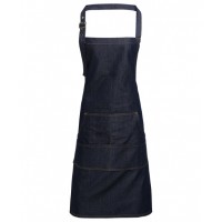 Premier - Jeans stitch bib apron - PR126