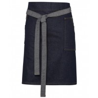 Premier - Division waxed-look denim waist apron - PR135