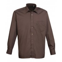 Premier - Premier Long sleeve poplin shirt - PR200