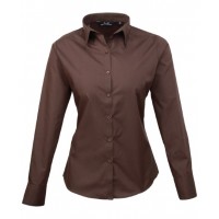 Premier - Women's poplin long sleeve blouse - PR300