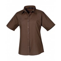 Premier - Women's short sleeve poplin blouse - PR302