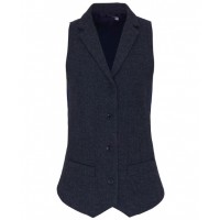 Premier - Women's herringbone waistcoat - PR626