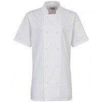 Premier - Women's short sleeve chef's jacket - PR670