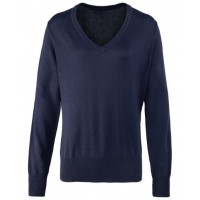 Premier - Women's v-neck knitted sweater - PR696