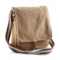 Quadra - Vintage canvas messenger - QD611