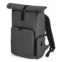 Quadra - Q-Tech charge roll-top backpack - QD995