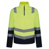 Regatta High Visibility - Pro hi-vis half zip fleece top - RG462