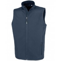 Result Genuine Recycled - Men's recycled 2-layer printable softshell bodywarmer - R902M