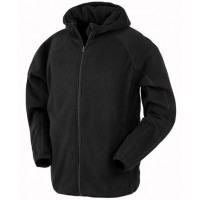 Result Genuine Recycled - Recycled hooded microfleece jacket - R906X