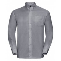 Russell Collection - Long sleeve easycare Oxford shirt - J932M