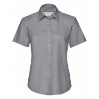 Russell Collection - Women's short sleeve Oxford shirt - J933F